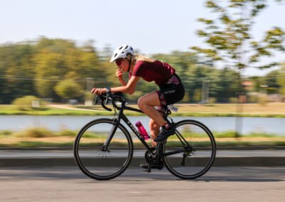 Triathlon Stryków 2024, fot. Konrad Ciężki | Zabiegany Fotografik