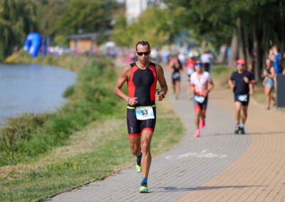 Triathlon Stryków 2024, fot. Konrad Ciężki | Zabiegany Fotografik